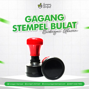 Gagang Stempel Bulat