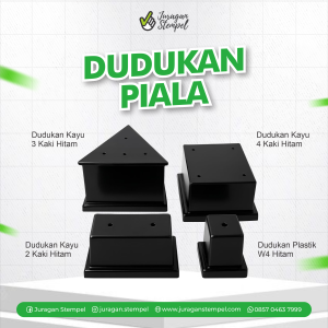 Dudukan Piala - Bahan Baku Piala
